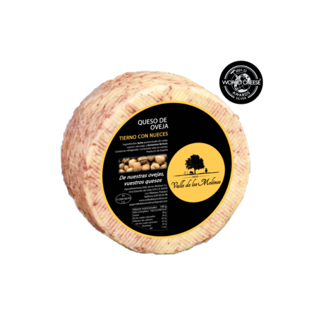 Queso Tierno Con Nueces Valle los Molinos