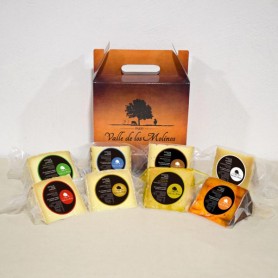 Pack degustación 8 cuñas Queso variado Valle los Molinos