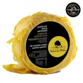 Queso Curado en aceite Valle de los Molinos