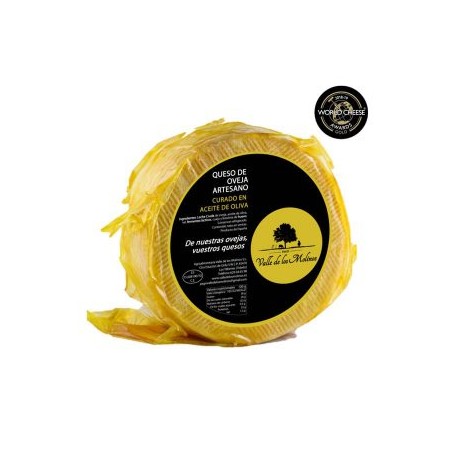 Queso Curado en aceite Valle de los Molinos