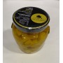 Queso en dados en aceite