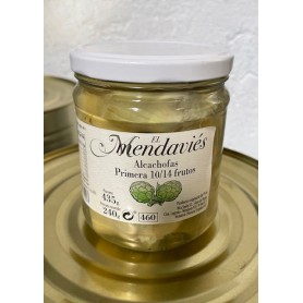 ARTICHOKES IN GLASS JAR