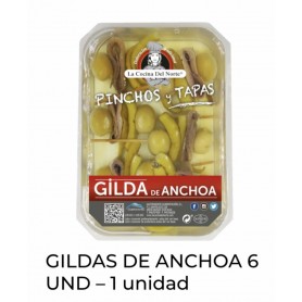 Gilda de Anchoa La cocina del norte