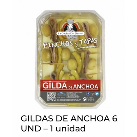 Gilda de Anchoa La cocina del norte