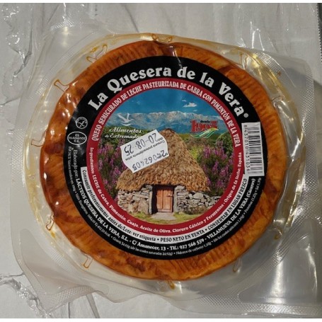 Queso de Cabra con Pimentón de la Vera