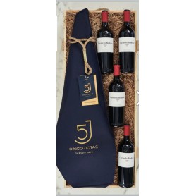 Pack Vino y Jamón 5 JOTAS de Sánchez Romero Carvajal