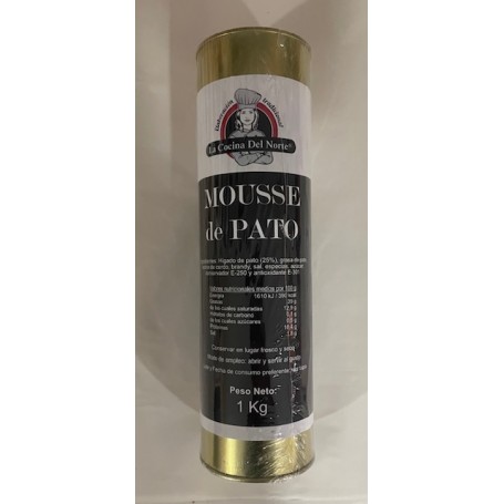 Mousse de pato de 1 kg La Cocina del Norte