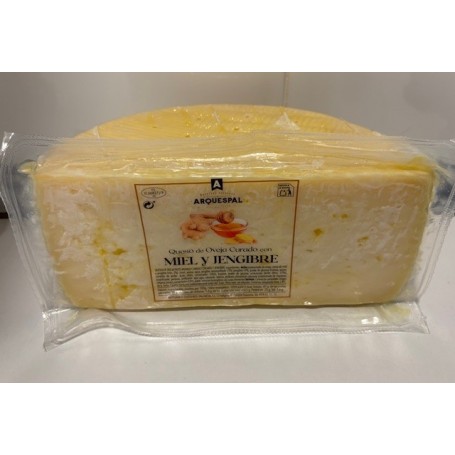 Queso de Oveja con miel y jenjibre Arquespal