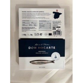 Lata Anchoas 10-12 filetes Don Bocarte