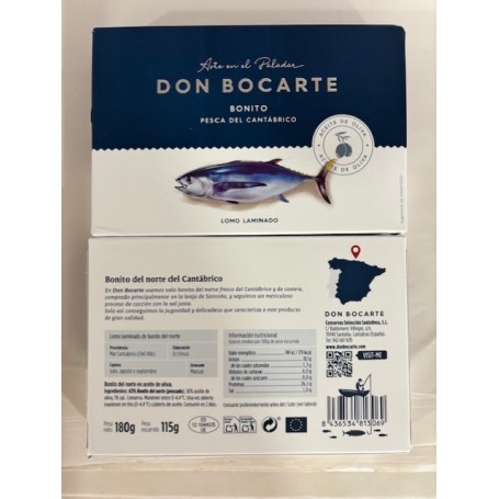 Lata Bonito del Norte Lomo Laminado Don Bocarte