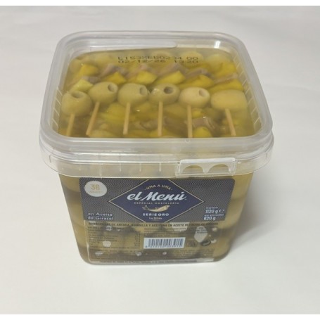 GILDAS DE ANCHOA EL MENU