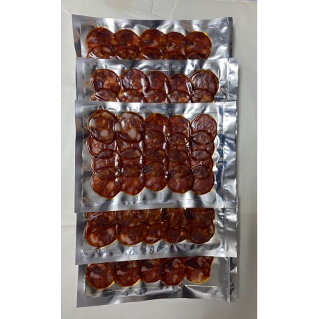 Pack 1 KG of Acorn Iberian Chorizo Sliced