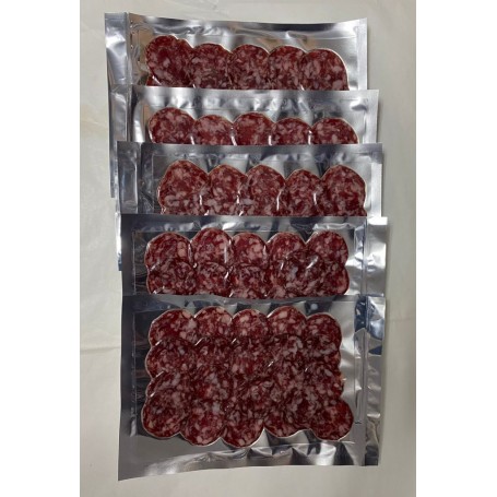 Pack 1 Kg Acorn iberian Salchichon Sliced