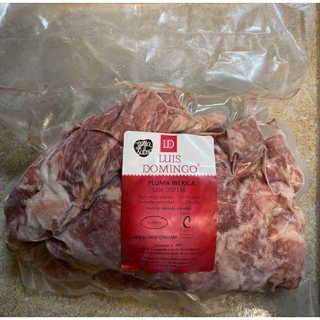 Pluma Ibérica congelada