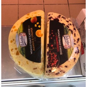 Queso con Mango y Naranja Wensleydale