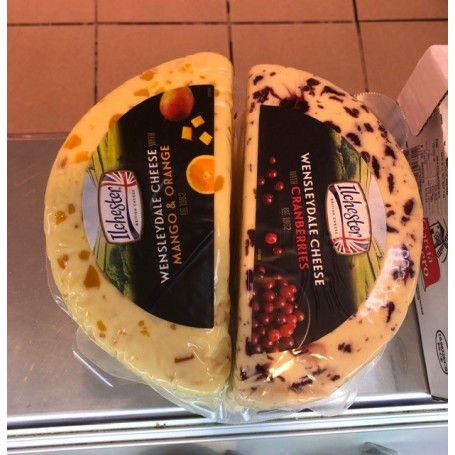 Queso con Mango y Naranja Wensleydale